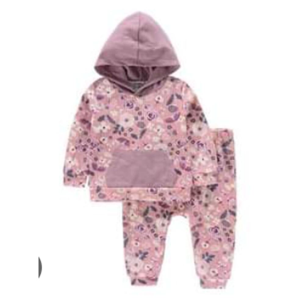 Chickpea Baby Girls Joggers and Hoodie, 2-Piece Set 18 Month NWT
